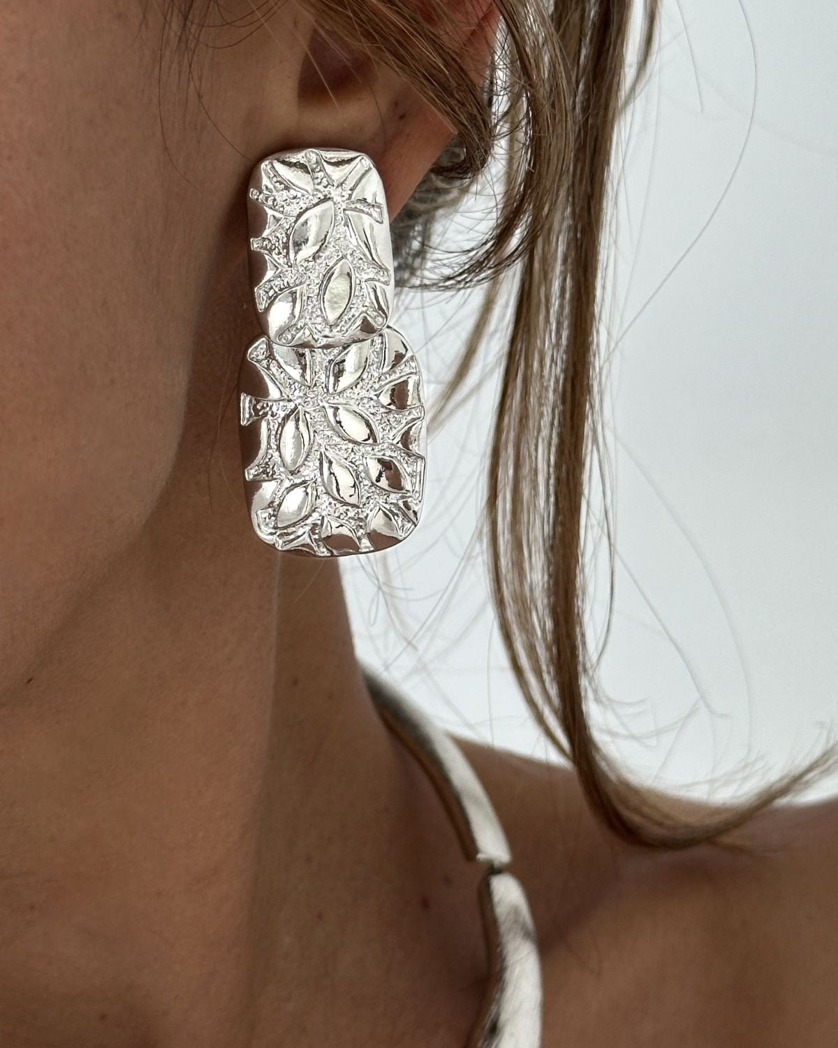 Aretes Plata