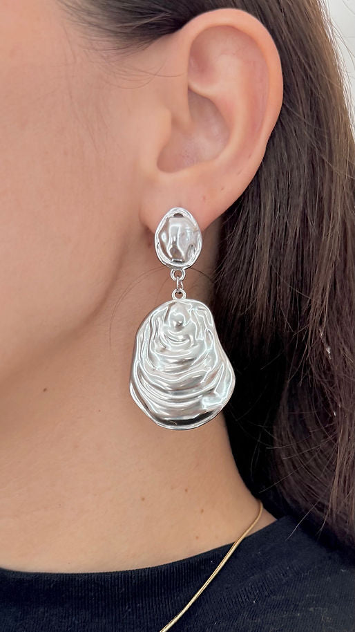 Aretes Atenea Plata