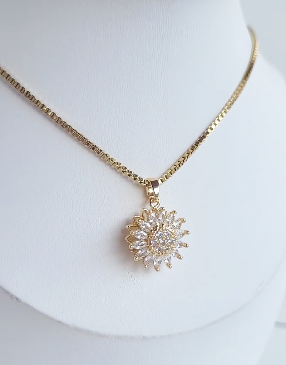 Collar giratorio Girasol