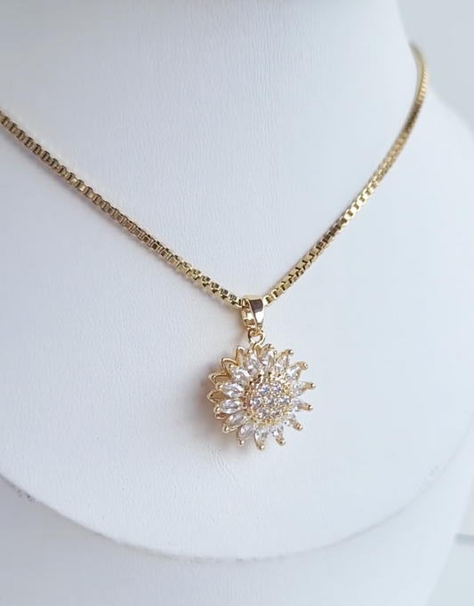 Collar giratorio Girasol